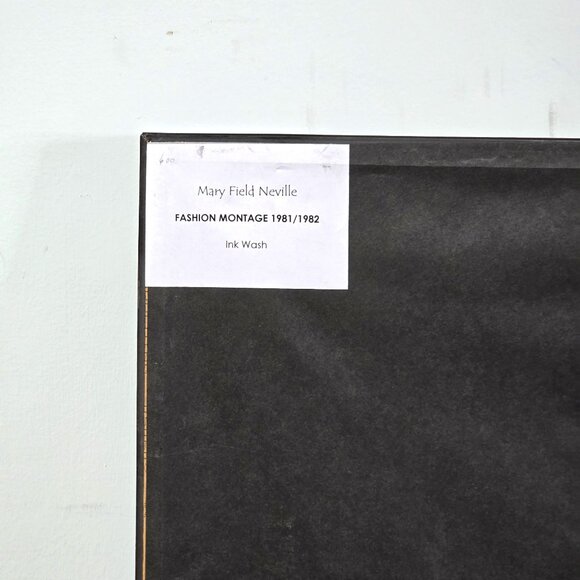 Fashion Montage Art Ink Wash Illustration - Picture 5 of 6